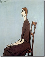 Femme assise - 1950